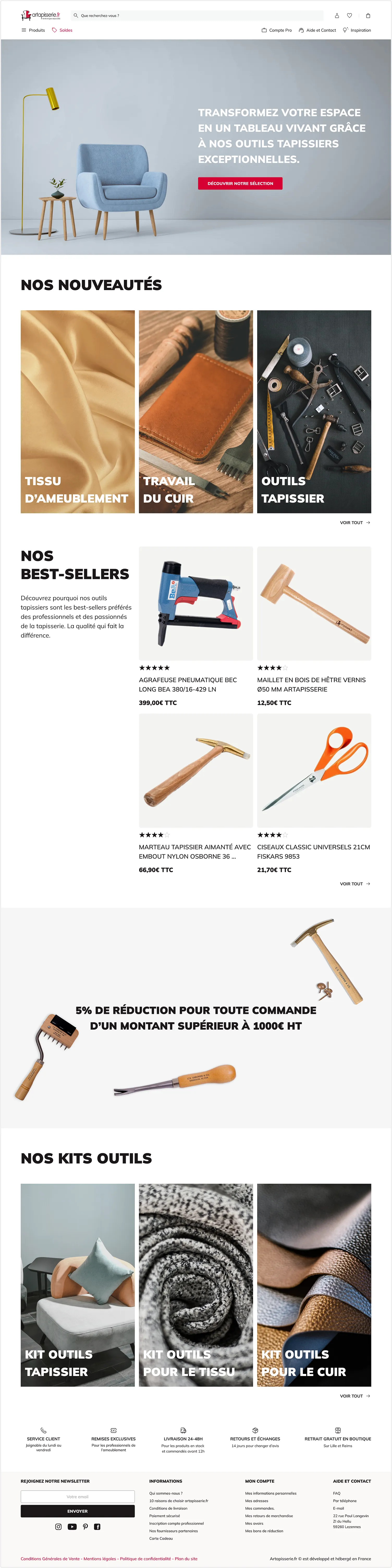 Artapisserie.fr — Page d'accueil